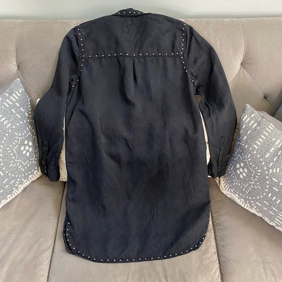 {Rails} Studded Chambray Shirt Dress - Picture 3 of 7